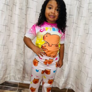 Pijama Niña Capybara opción 2