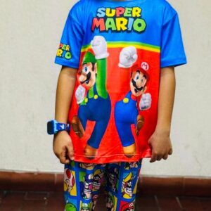 Pijama Niño Super Mario