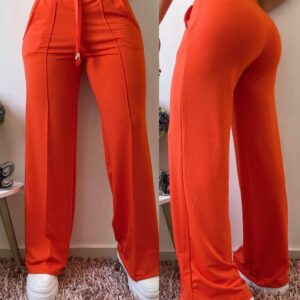 Pantalón vena naranja