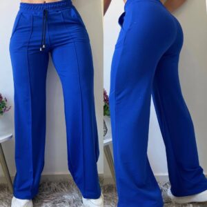 Pantalón vena azul rey