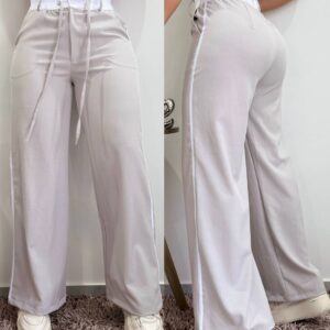 Pantalón bengalina gris