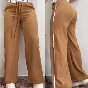 Pantalón bengalina cafe