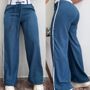 Pantalón bengalina azul