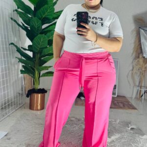 Pantalón vena plus rosado
