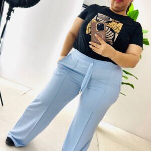 Pantalón vena plus celeste